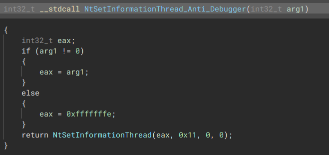 SetThreadInformation